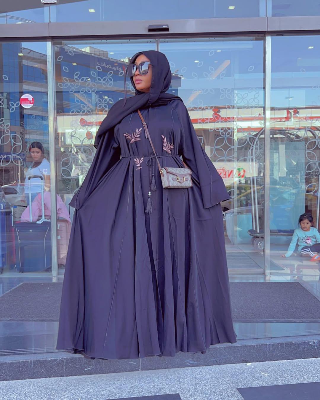 Luxury Embroidered Abaya – Modest Elegant Maxi Dress