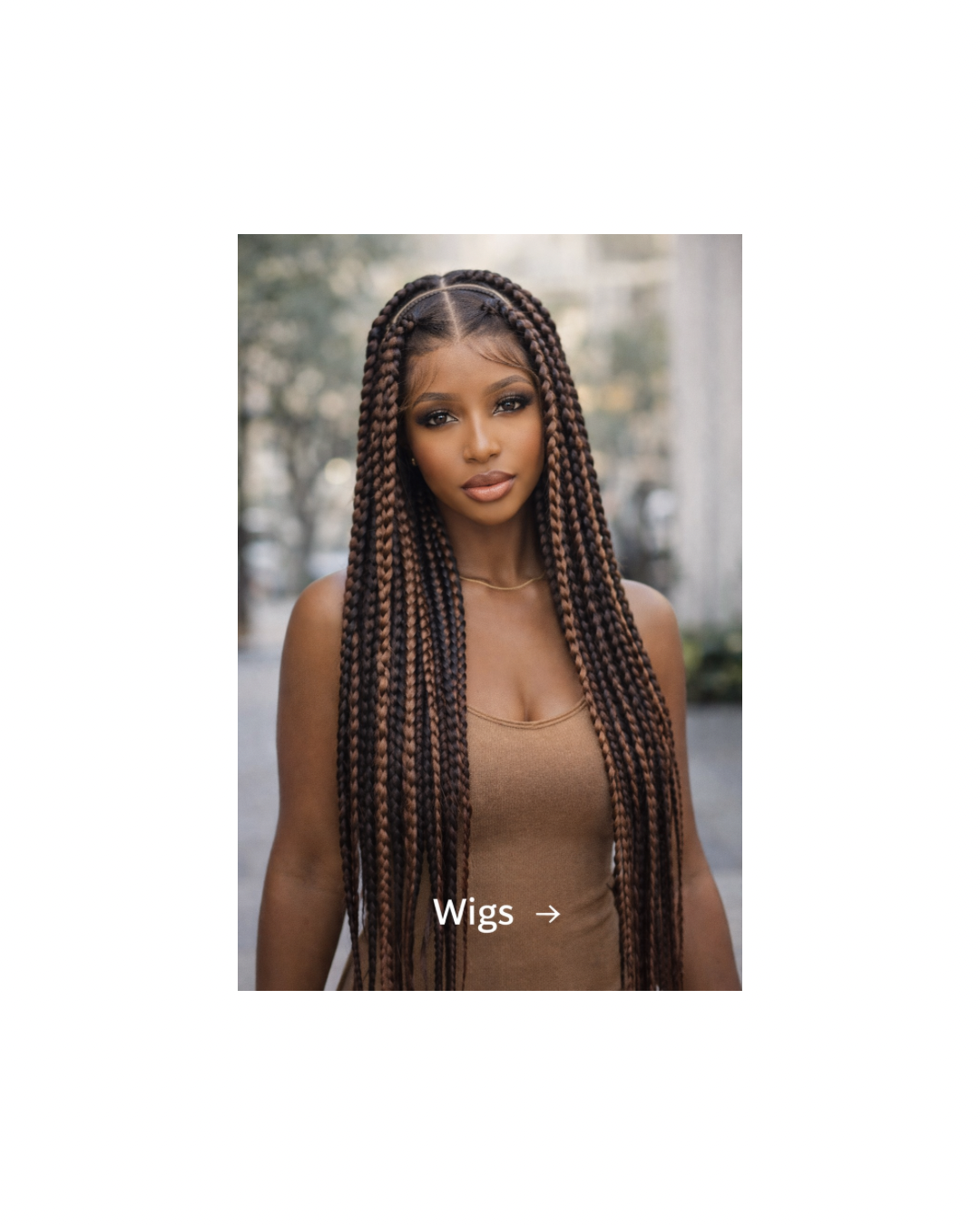Big Box Braids Wig
