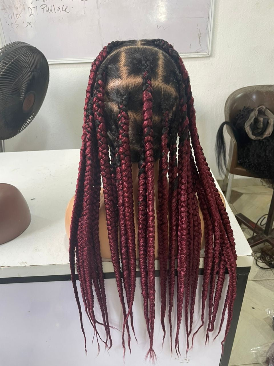 Big Box Braids Wig