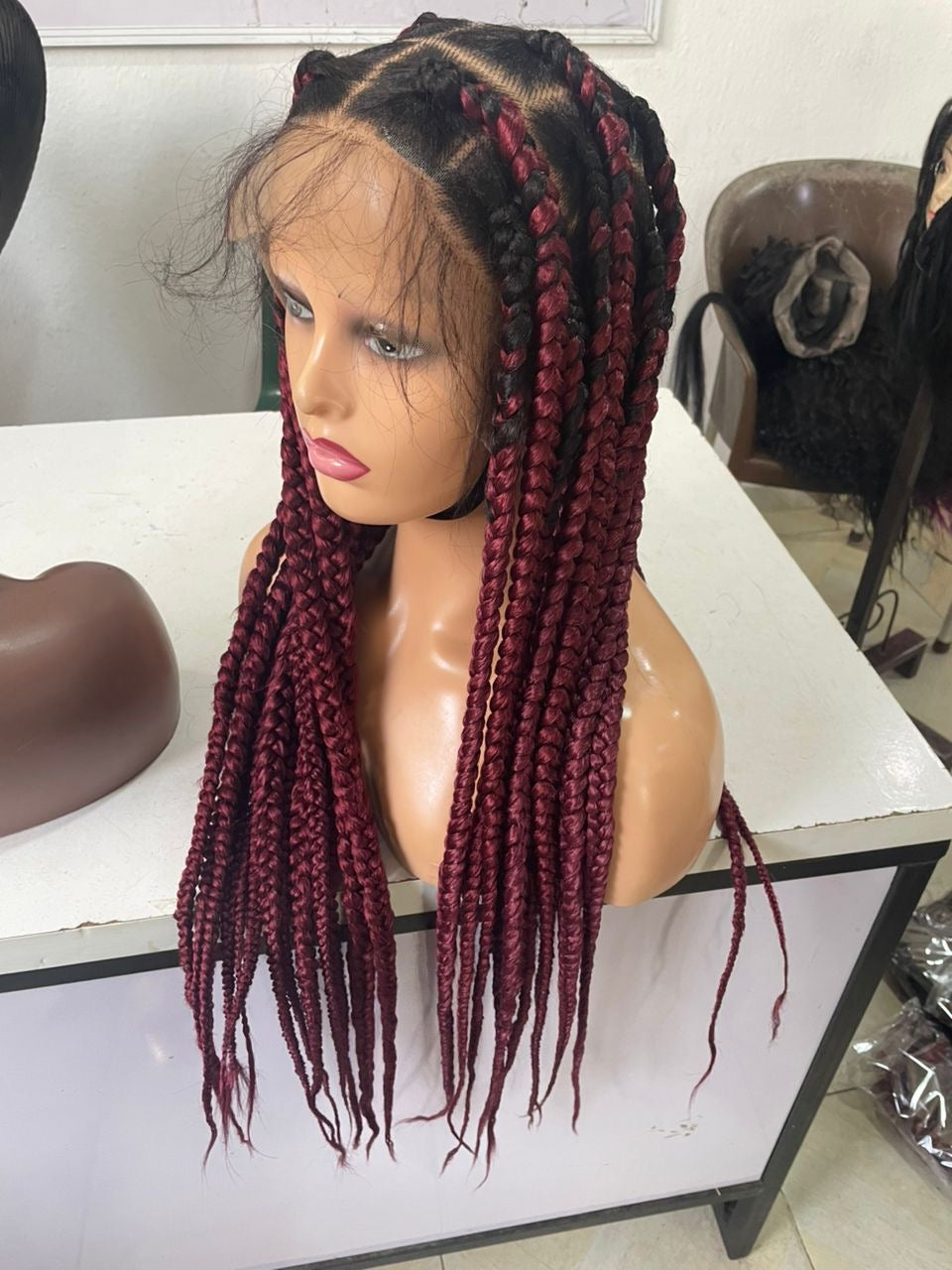 Big Box Braids Wig