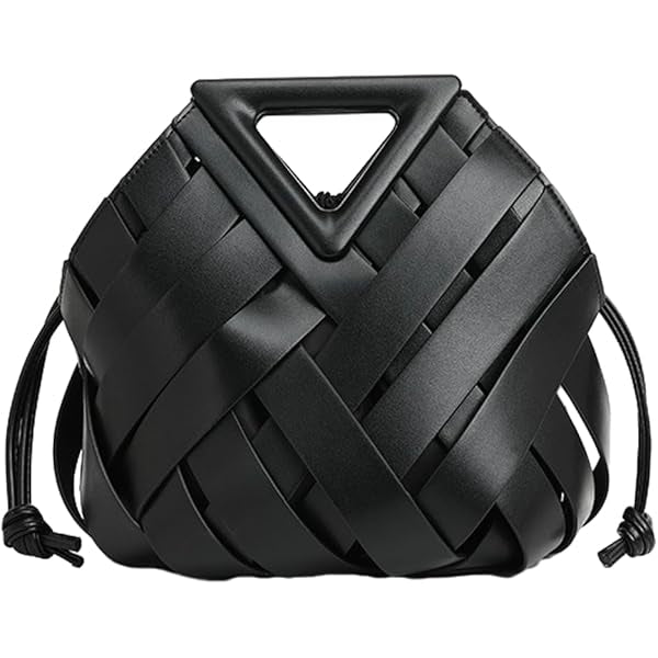 Woven Leather Handbag – Luxury Mini Basket Bag | Crossbody Shoulder Purse | EssyLuxe